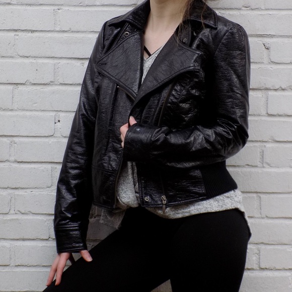 Jackets & Blazers - 🌻SALE faux leather jacket